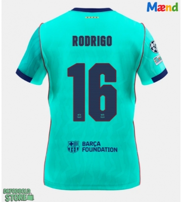 Barcelona Rodri Hernandez #16 Replika Tredjetrøje 2026-27 Kortærmet